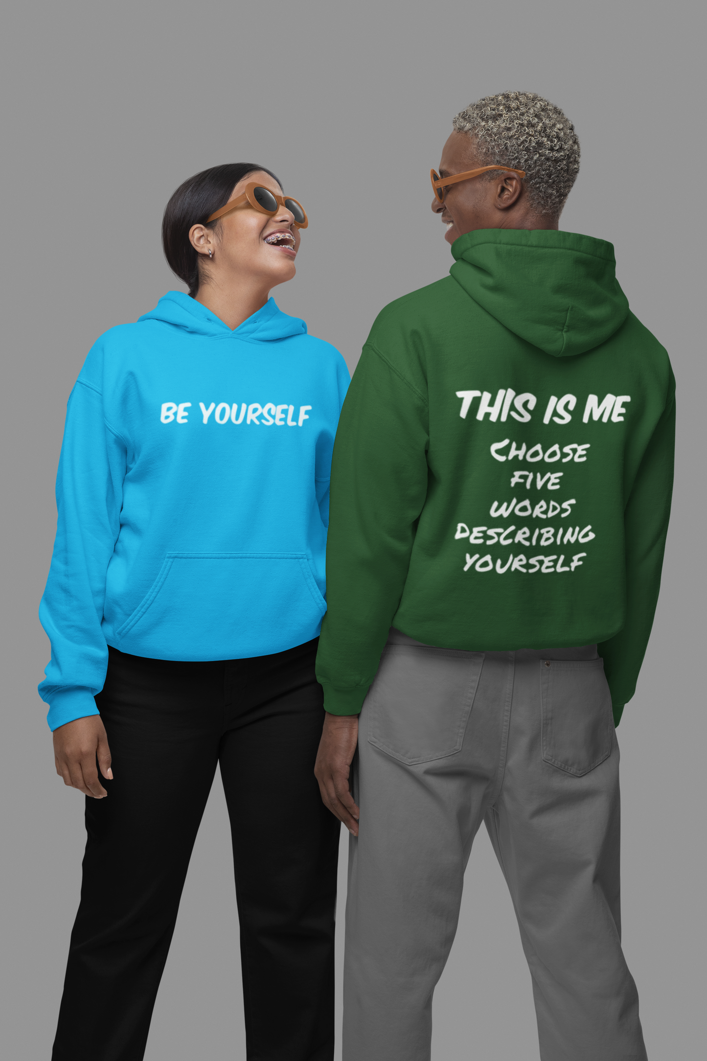 Be Yourself-This Is Me Personalised Unisex Hoodie