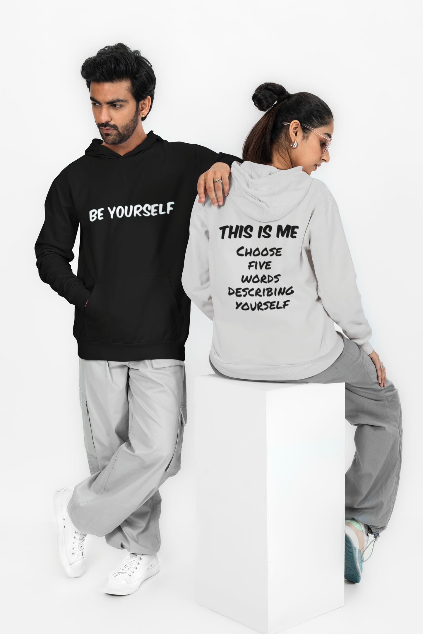 Be Yourself-This Is Me Personalised Unisex Hoodie