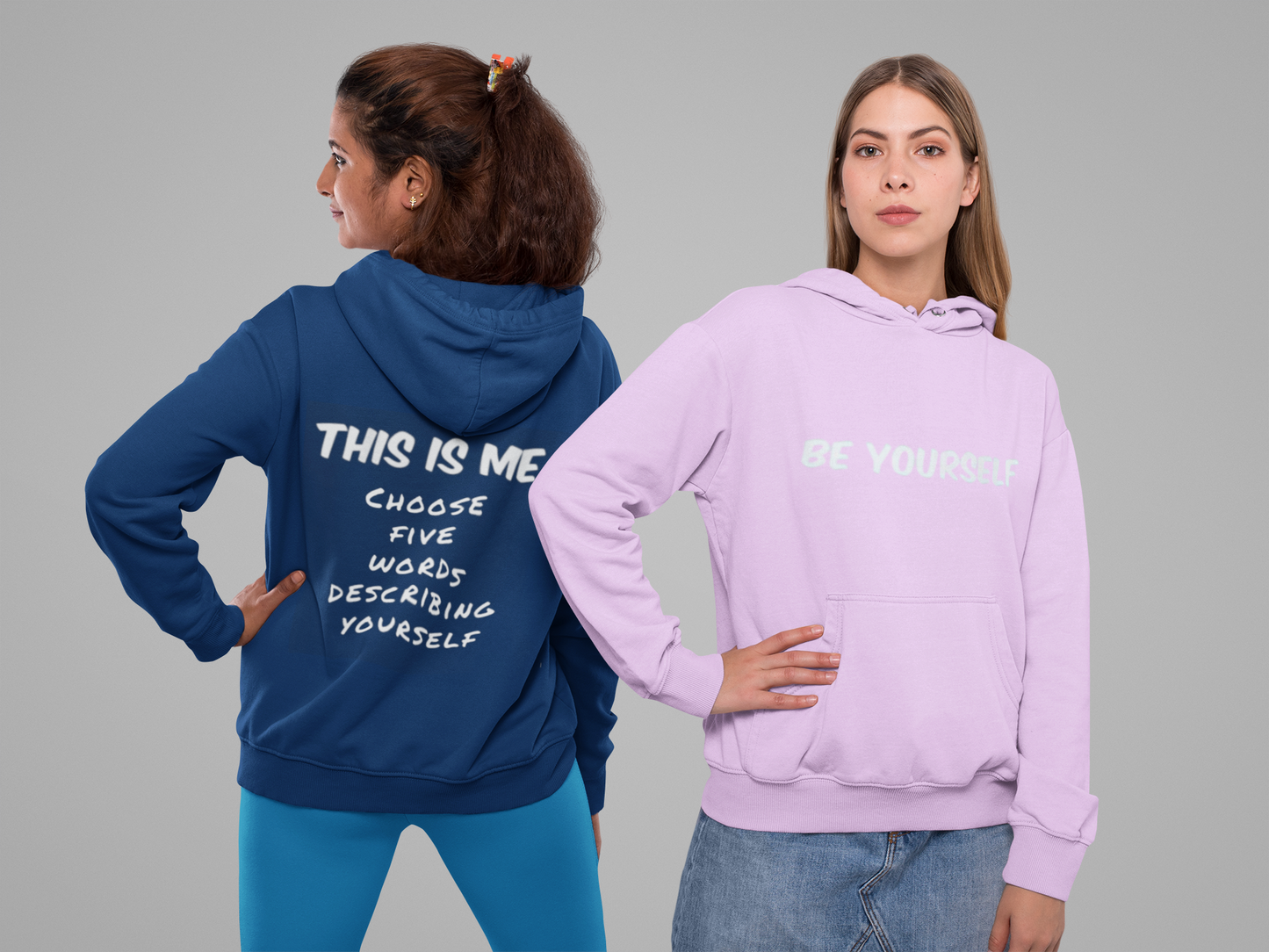 Be Yourself-This Is Me Personalised Unisex Hoodie